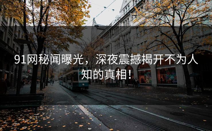 91网秘闻曝光，深夜震撼揭开不为人知的真相！